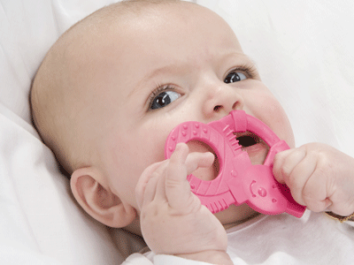 3 Anneaux De Dentition Bébé En Bois Naturel - Formes Animaux
